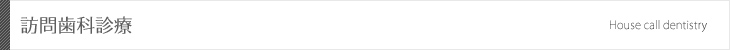 訪問歯科診療